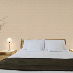 New Style - Medallion Lattice Wallpaper RL190305 - Wallpaper