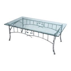Rustic Whisper Creek Coffee Table by Stone County Ironworks - Coffee Tables