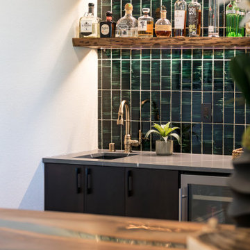 Wet Bar and Basement Remodel