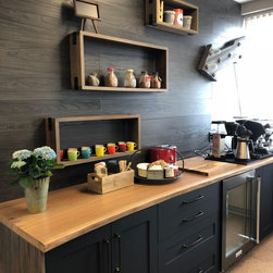 Profile I Cabinets in Black Chalkboard - Storage Cabinets
