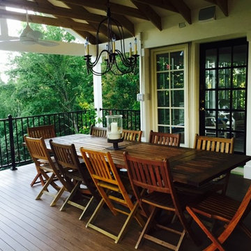 Open Porch in Azek Morado and Fortress Railing