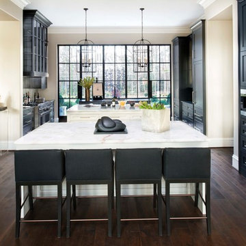 Lumix Quartzite & Absolute Black Granite kitchen