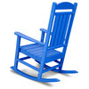 Polywood Presidential Rocking Chair, Pacific Blue