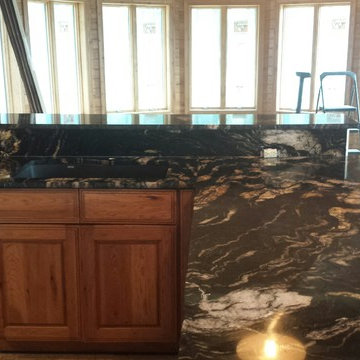 Hunting cabin kitchen