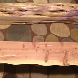 1 Log Two Mantles: Eastern Red Cedar - Home Decor