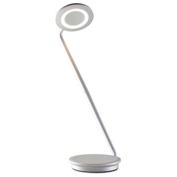 Pablo Designs Pixo Plus Table Lamp, Silver