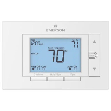 Emerson UP310 Premium 7 Day Programmable Thermostat, White