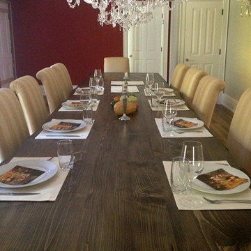 Live Edge Spruce Dining Table