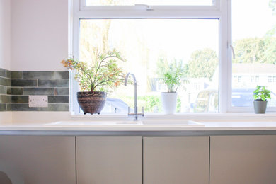 Inspiration for a modern kitchen in Other.