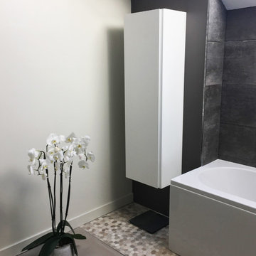 Rénovation d'une salle de bain AVANT/APRES