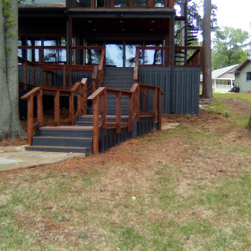 Cedar Handrail