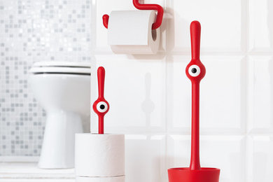 Inspiration for a contemporary bathroom remodel in Frankfurt
