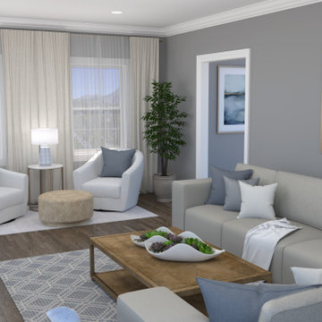 3D Renders - Social Rooms
