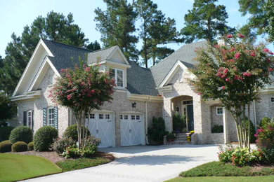 Example of a classic exterior home design in Other
