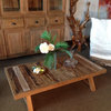 Recycled Teak Wood Coffee Table - 55" x 30"