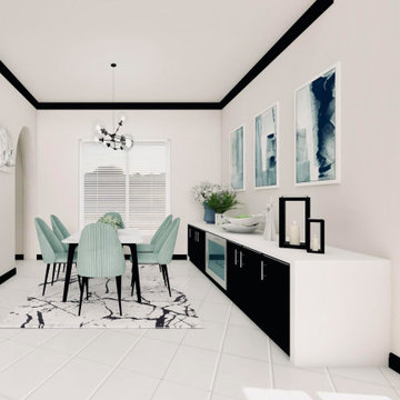 Modern house interior design
