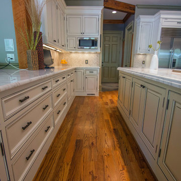 From Rustic Knotty Pine to White, Clean and Simple!