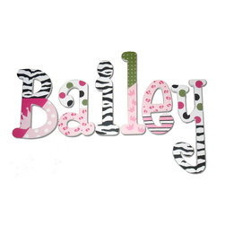 Jungle Princess Letters - Wall Letters