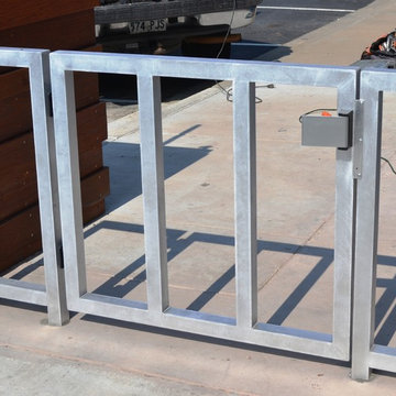 Aluminum railing and gate