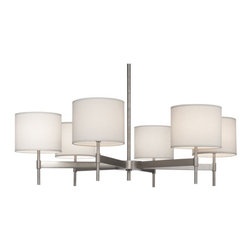 Robert Abbey - Robert Abbey Echo 6-Light Chandelier - Chandeliers