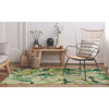 Capri Palm Leaf Indoor/Outdoor Rug, Green, 3'6"x5'6'
