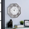 Acme Wall Clock With Mirrored Finish 97613