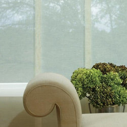 Skyline Gliding Vertical Hunter Douglas Panels - Window Treatments