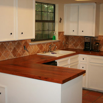 Mesquite counter top