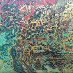 Summer of 2018 Abstract Art Project - Paintings