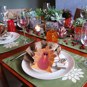 Thanksgiving Dining Table Decorations