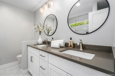 Bathroom - transitional bathroom idea in Denver