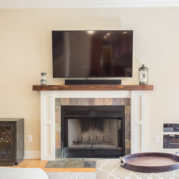 Silverlake Subdivision, Cary, NC ~ Multi-Level Deck and Master Bath