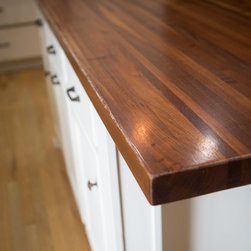Butcher Block Island Top - Kitchen Islands And Kitchen Carts