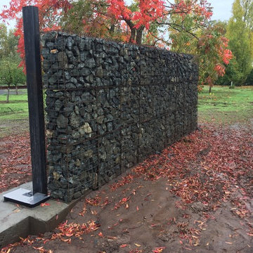Gabion Fence