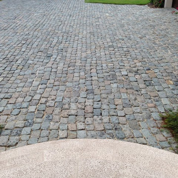23. Reclaimed Granite Cobblestone 5x5 and 5x8, Naples FL