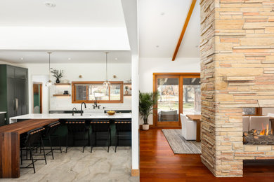 Example of a classic kitchen design in Denver