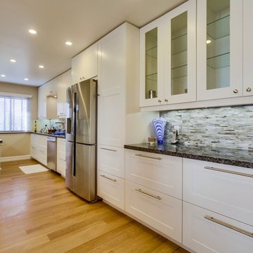 Galley Kitchen at entry