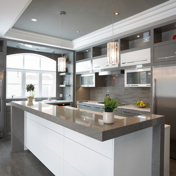 Gray Galore Kitchen
