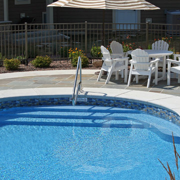 Pool Steps, Benches, and Sunshelves