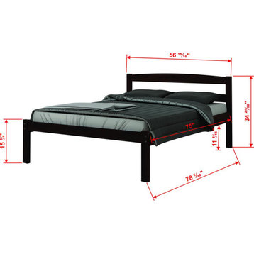 Full Econo Bed W/Twin Trundle Bed