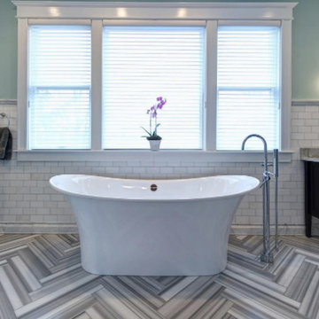 Bathroom Remodel with Freestanding Tub