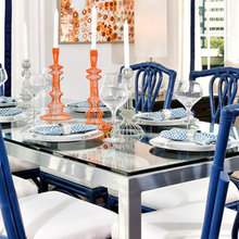dining ideas - table design, chairs, fabric,resin etc