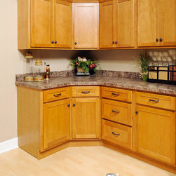 Oak Shaker Cabinets 1 - Kitchen Cabinetry