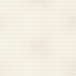 Rhona Beige Geometric - Wallpaper