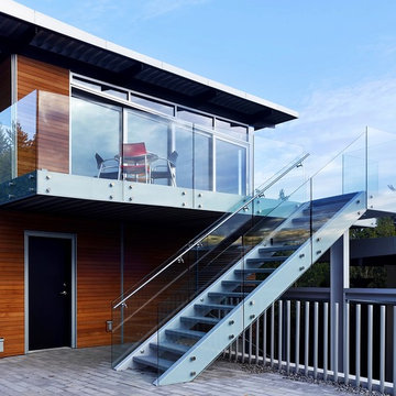 Exterior Glass Railings
