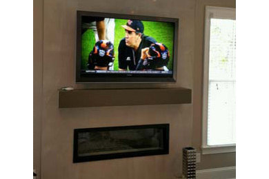 Modern Living Room TV