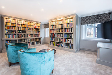 Traditional home office in Buckinghamshire.