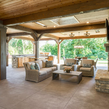 Tualatin River Rustic I Large Addition featuring Outdoor Living & Guest Suite