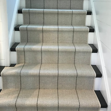 Flat Weave Stripe on Stairss