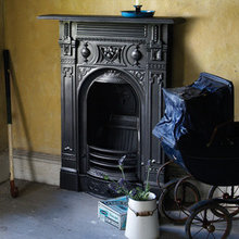 Buffalo fireplace